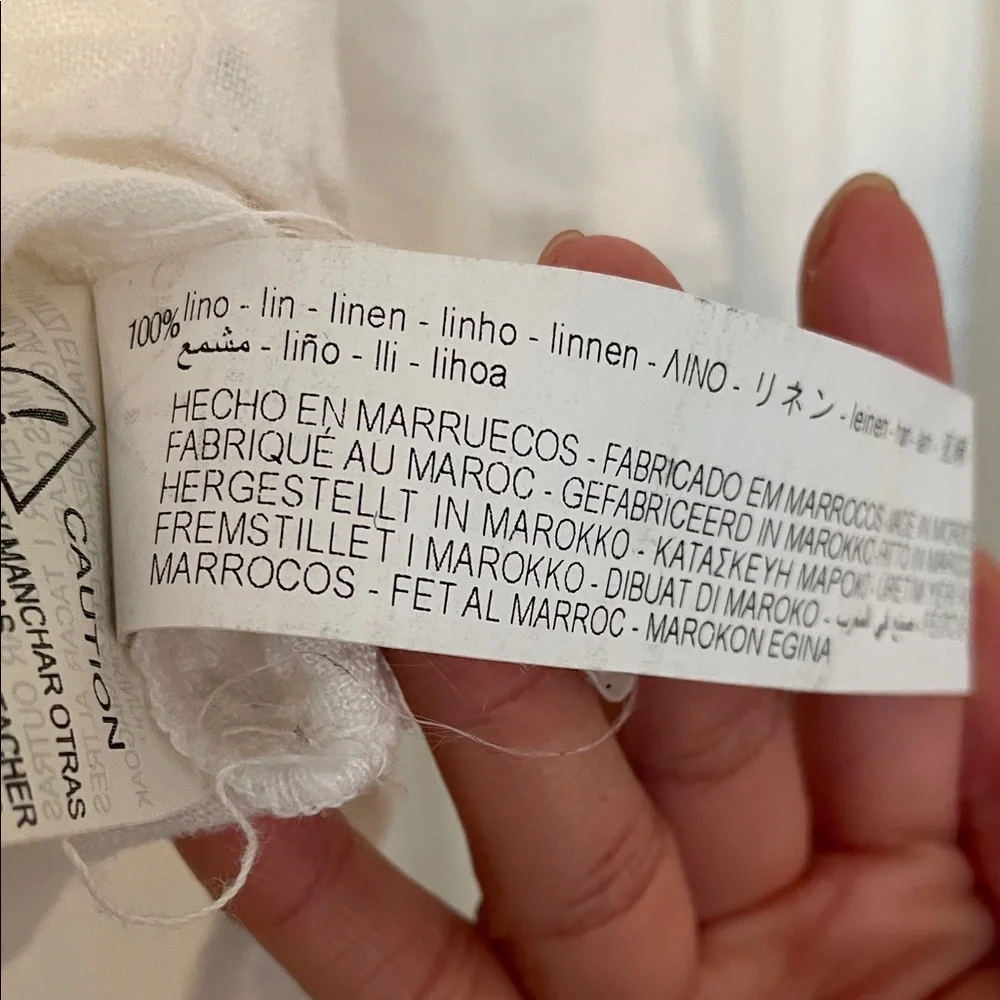 Zara Linen Casual Shirt - Picture 3 of 5